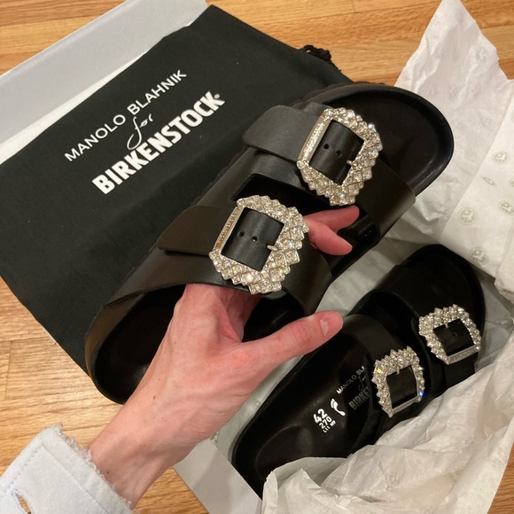 Birkenstock X Manolo Blahnik Arizona sandals - Picture 2 of 3
